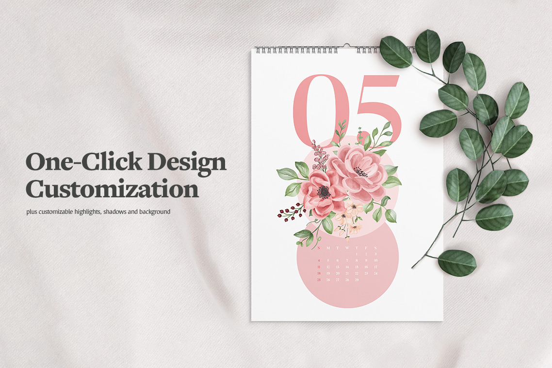 Calendar Mockup Calendar Mockup