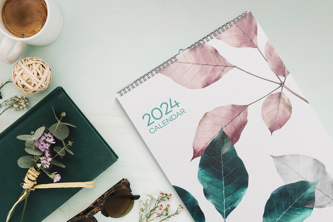 Calendar Mockup Calendar Mockup
