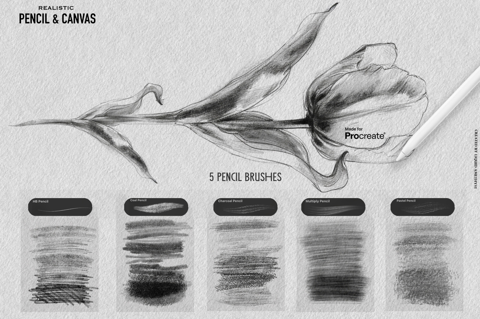 Real Pencil & Canvas Box for Procreate Real Pencil & Canvas Box for Procreate