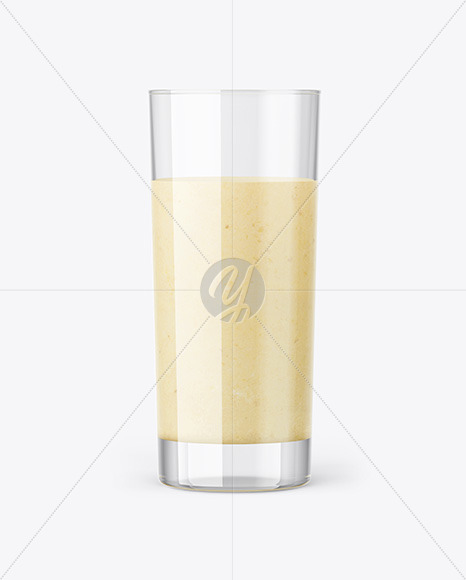 Glass With Smoothie Mockup