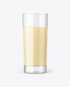 Glass With Smoothie Mockup