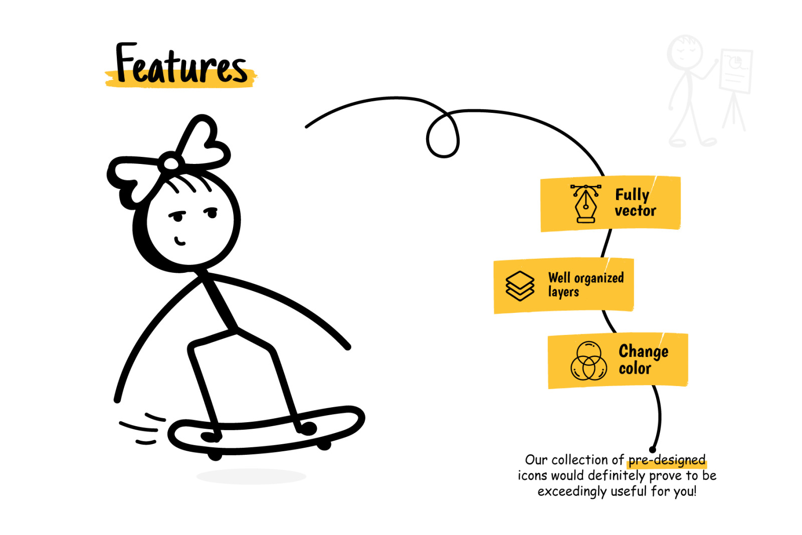 Hand Drawn Stick Figure Icons Hand Drawn Stick Figure Icons