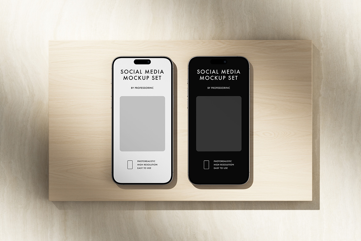 Instagram Mockup Set Instagram Mockup Set