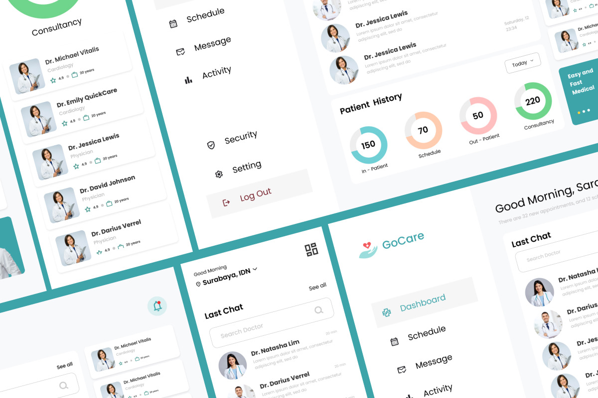 GoCare - Doctor Dashboard V1