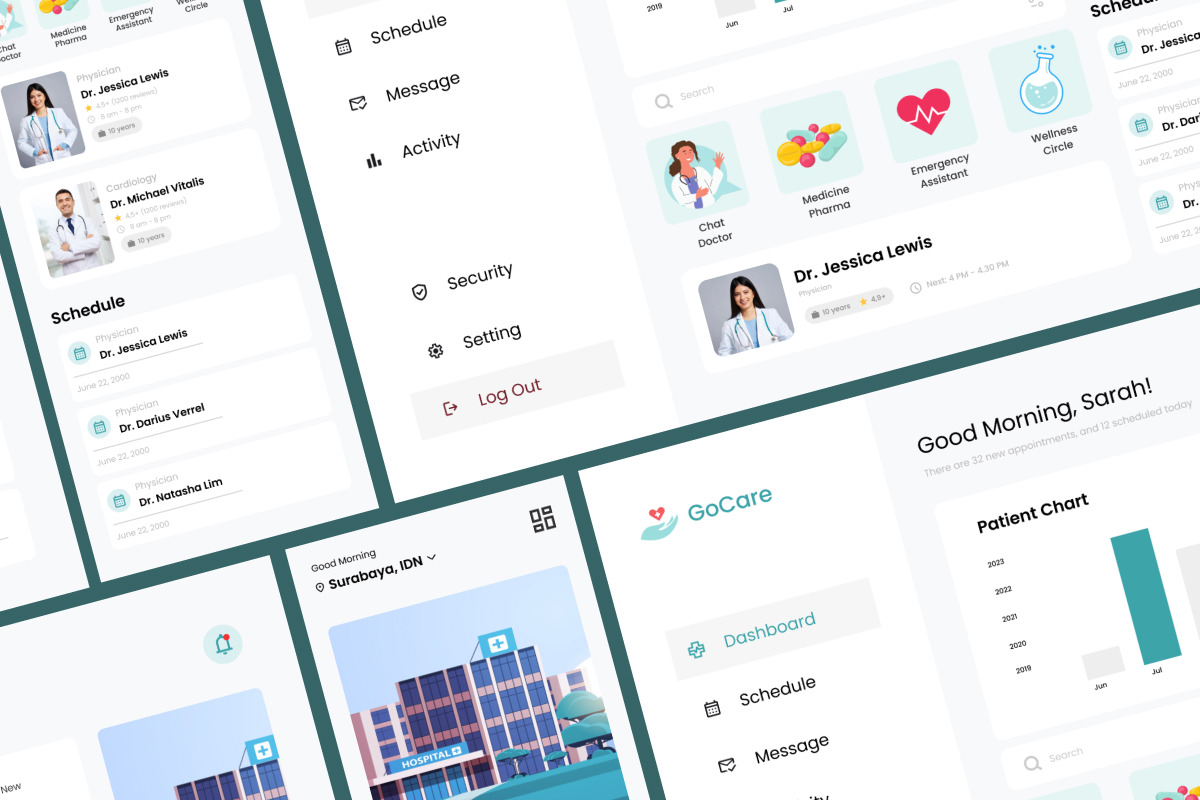 GoCare - Doctor Dashboard V2