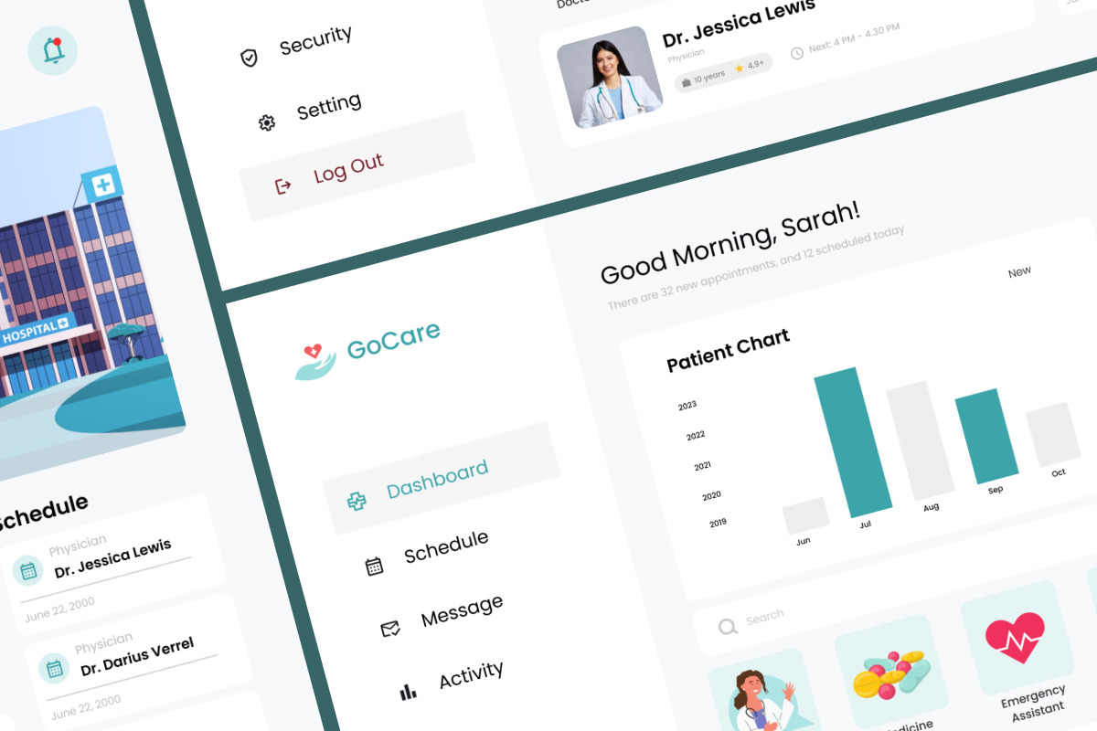 GoCare - Doctor Dashboard V2