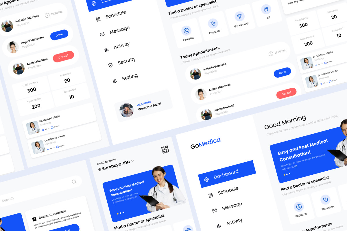 GoMedica - Doctor Dashboard V1 GoMedica - Doctor Dashboard V1
