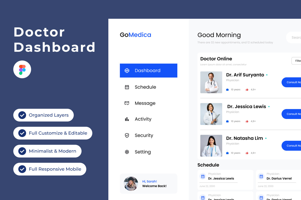 GoMedica - Doctor Dashboard V2 GoMedica - Doctor Dashboard V2