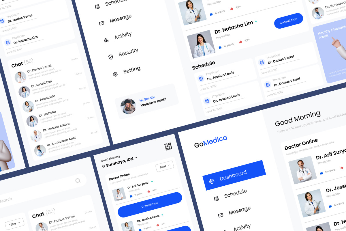 GoMedica - Doctor Dashboard V2 GoMedica - Doctor Dashboard V2