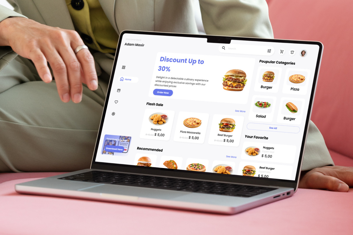 FlavorDash - Food Delivery Dashboard V2 FlavorDash - Food Delivery Dashboard V2