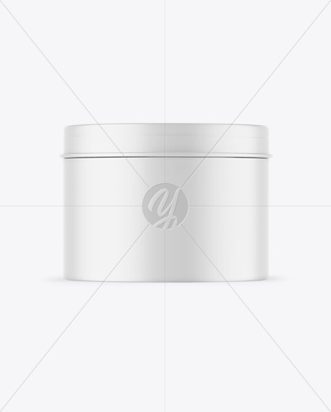 Matte Cosmetic Jar Mockup