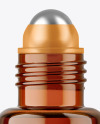 Amber Cosmetic Roll-on Bottle Mockup