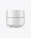 Glossy Cosmetic Jar Mockup