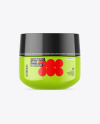 Glossy Cosmetic Jar Mockup