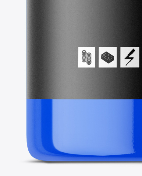 Glossy Cosmetic Roll-on Bottle Mockup