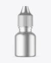 Matte Metallic Dropper Bottle Mockup