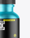 Matte Metallic Dropper Bottle Mockup