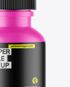 Matte Dropper Bottle Mockup