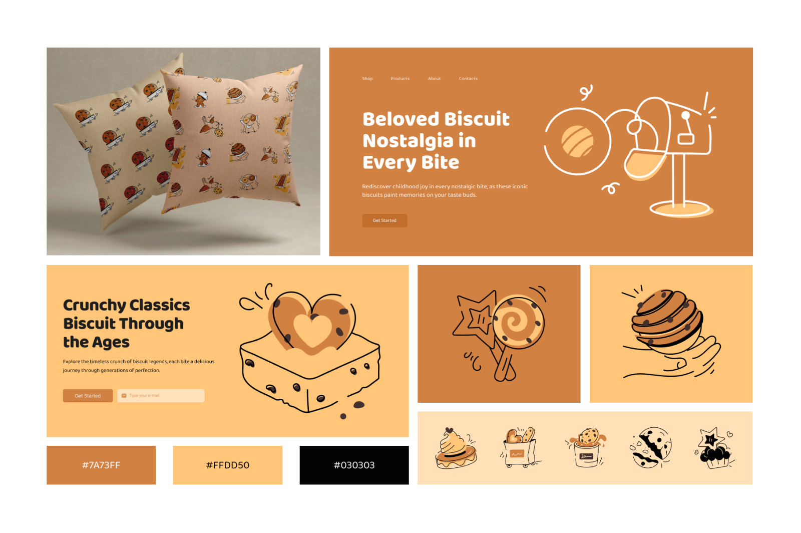 Biscuits Doodle Set Biscuits Doodle Set