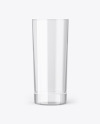 Empty Drinking Glass Mockup