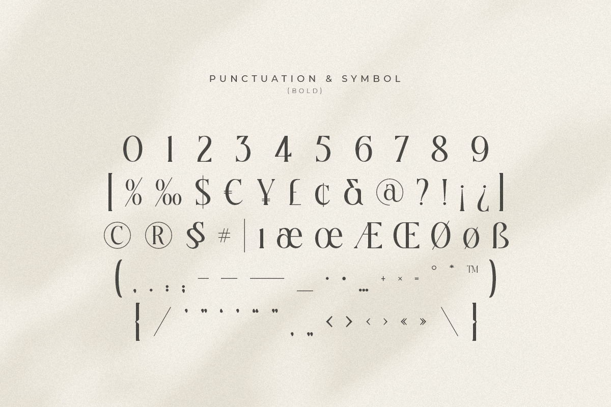 Legacy - Modern Luxury Ligature Font Legacy - Modern Luxury Ligature Font