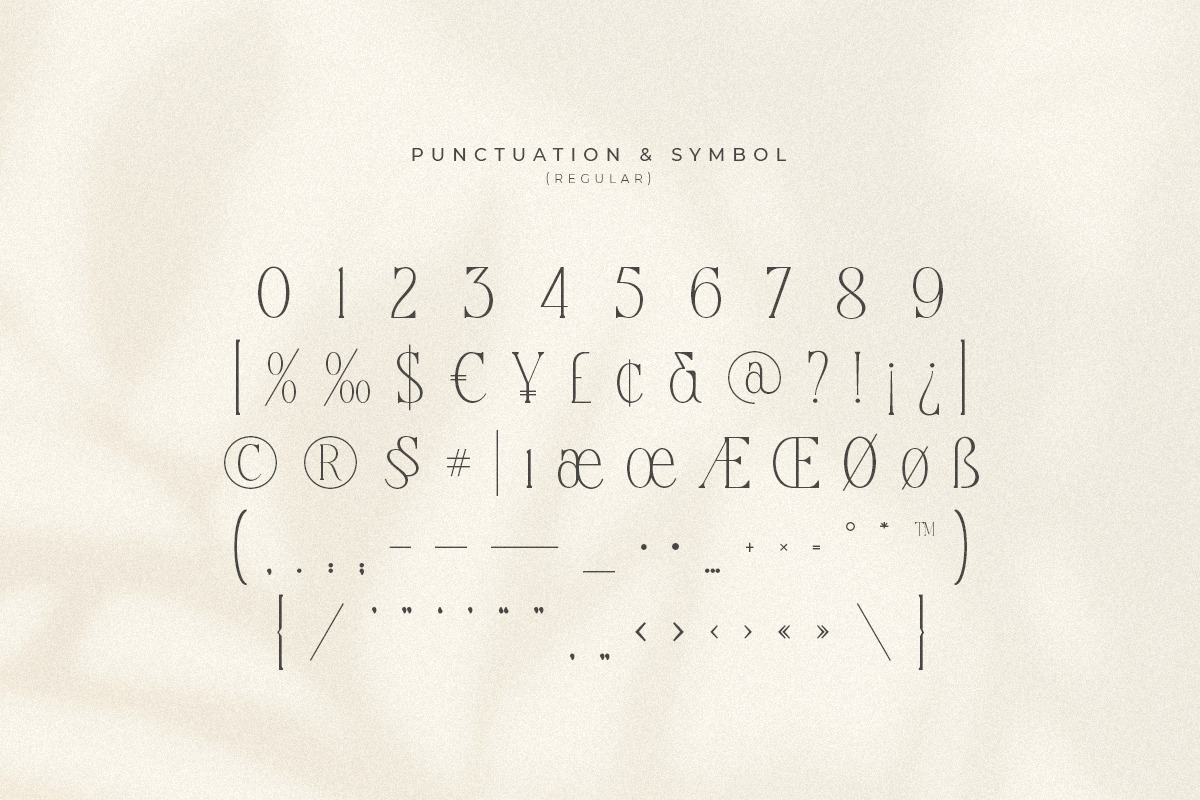 Legacy - Modern Luxury Ligature Font Legacy - Modern Luxury Ligature Font
