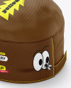 Field Cap Mockup - Back Side View