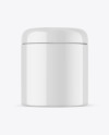 Glossy Cosmetic Jar Mockup