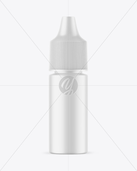 Matte Dropper Bottle Mockup