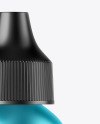 Matte Metallic Dropper Bottle Mockup