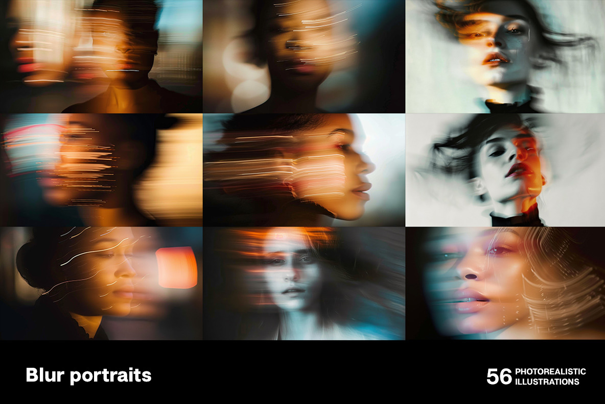 Blur portraits