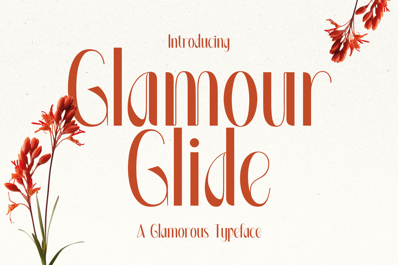 Glamour Glide - Glamorous Typeface Glamour Glide - Glamorous Typeface