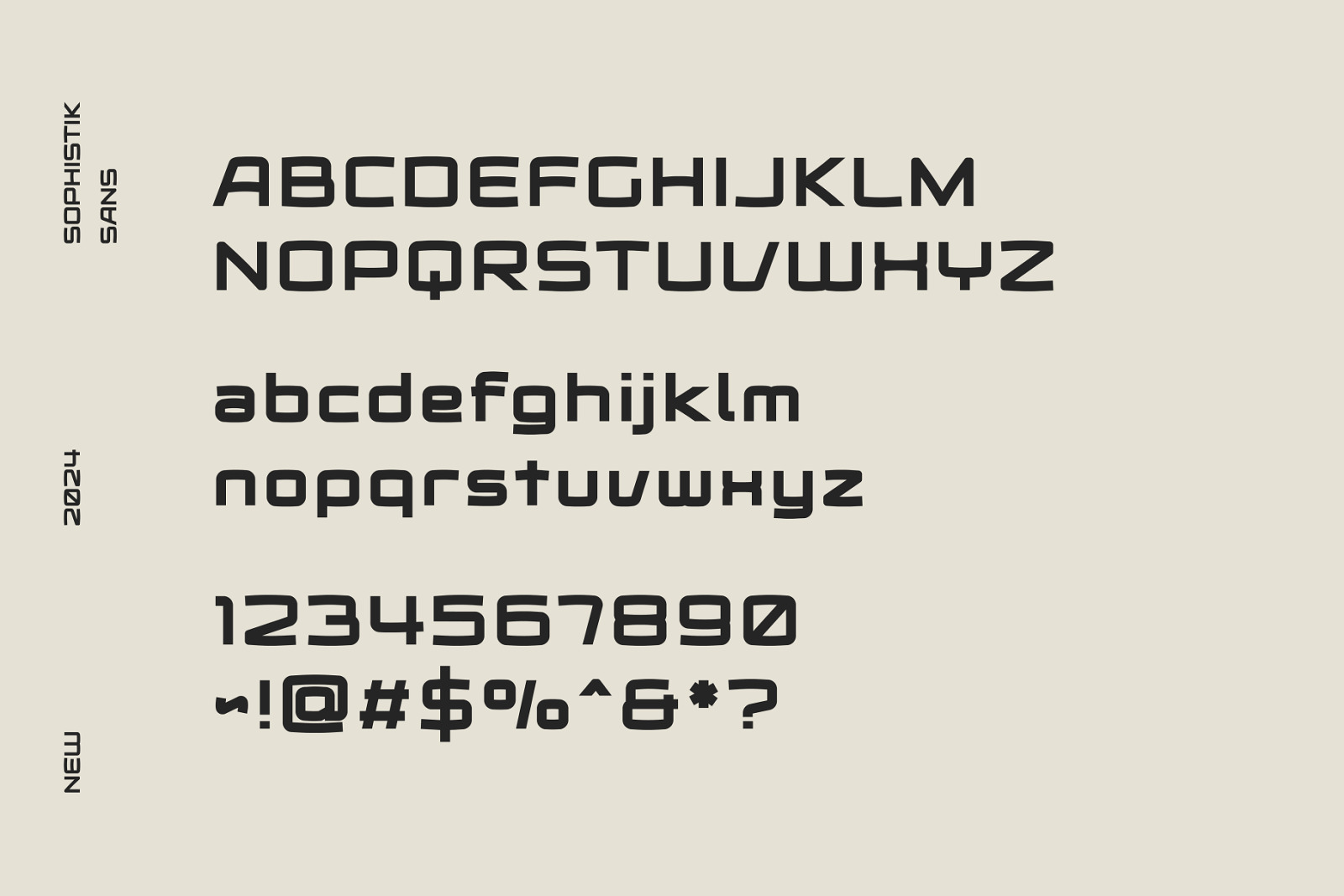 Sophistik Sans - Modern Sans Typeface Sophistik Sans - Modern Sans Typeface