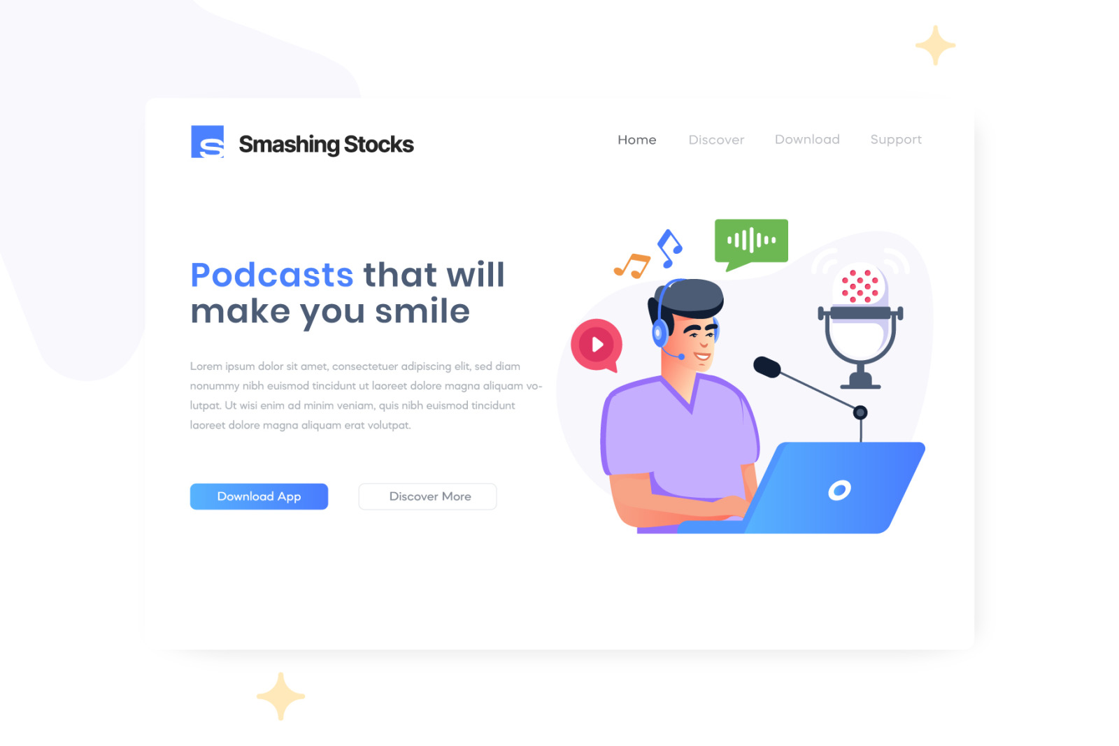 Podcast Illustrations Podcast Illustrations