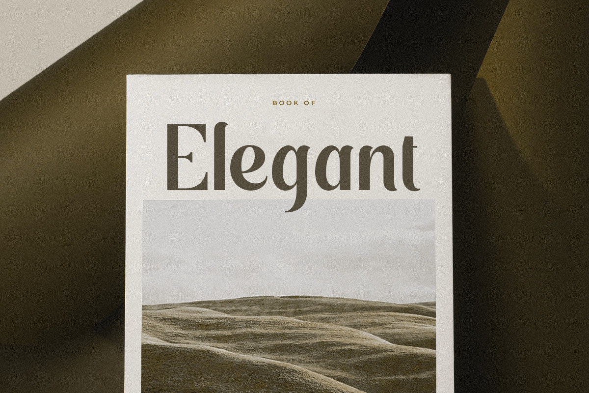 Nathan - Elegant Display Font Nathan - Elegant Display Font