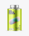 Metallic Tea Tin Can Mockup