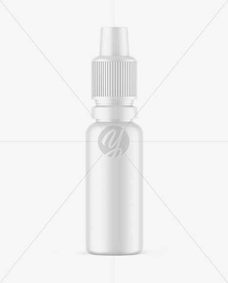 Matte Dropper Bottle Mockup