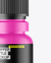 Matte Dropper Bottle Mockup