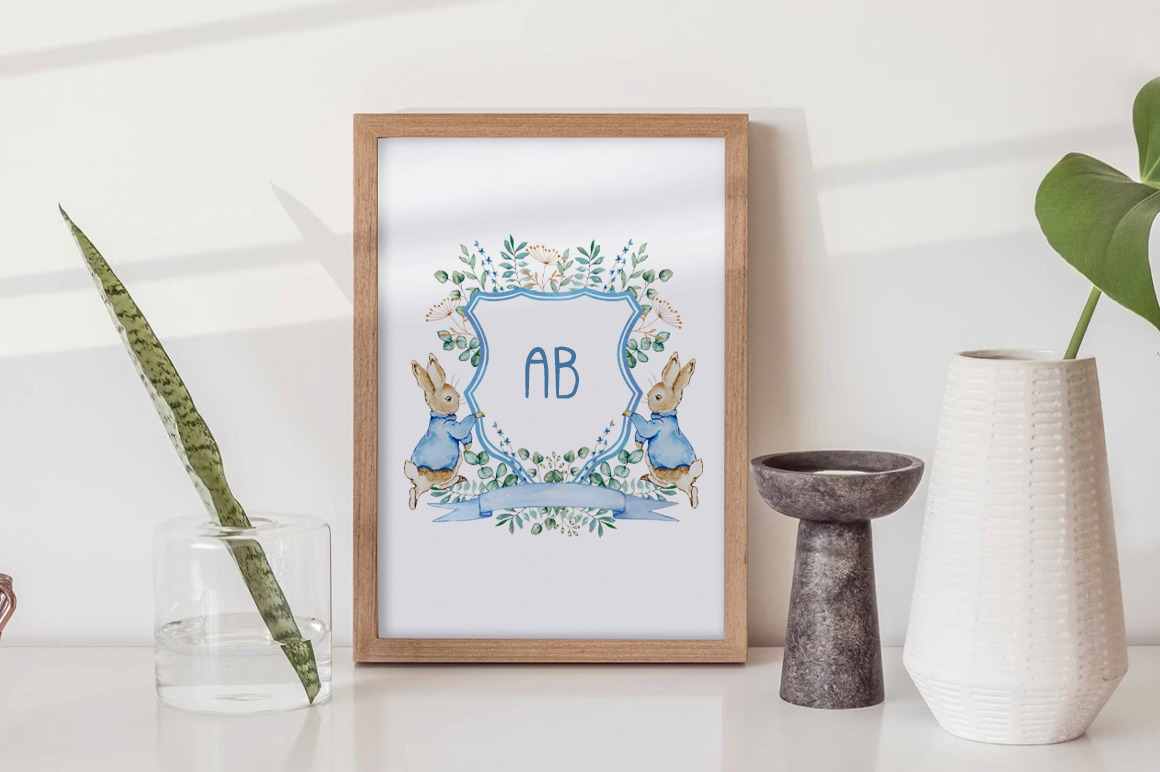Watercolor Peter Rabbit Clipart Watercolor Peter Rabbit Clipart