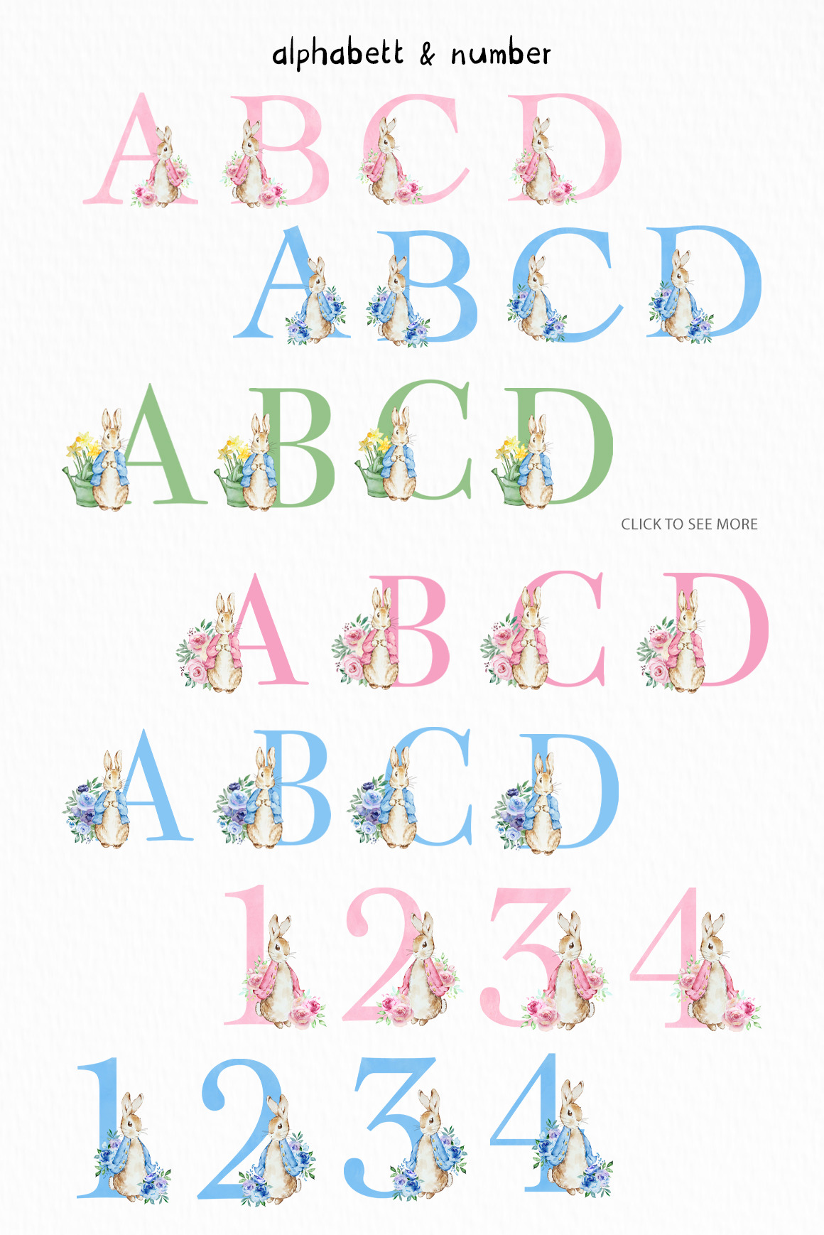 Watercolor Peter Rabbit Clipart Watercolor Peter Rabbit Clipart
