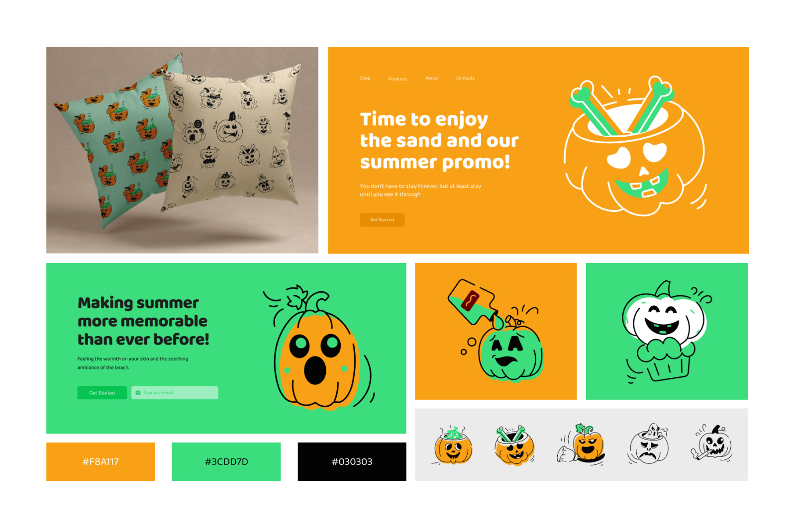 Animated Pumpkin Doodle Icons Animated Pumpkin Doodle Icons