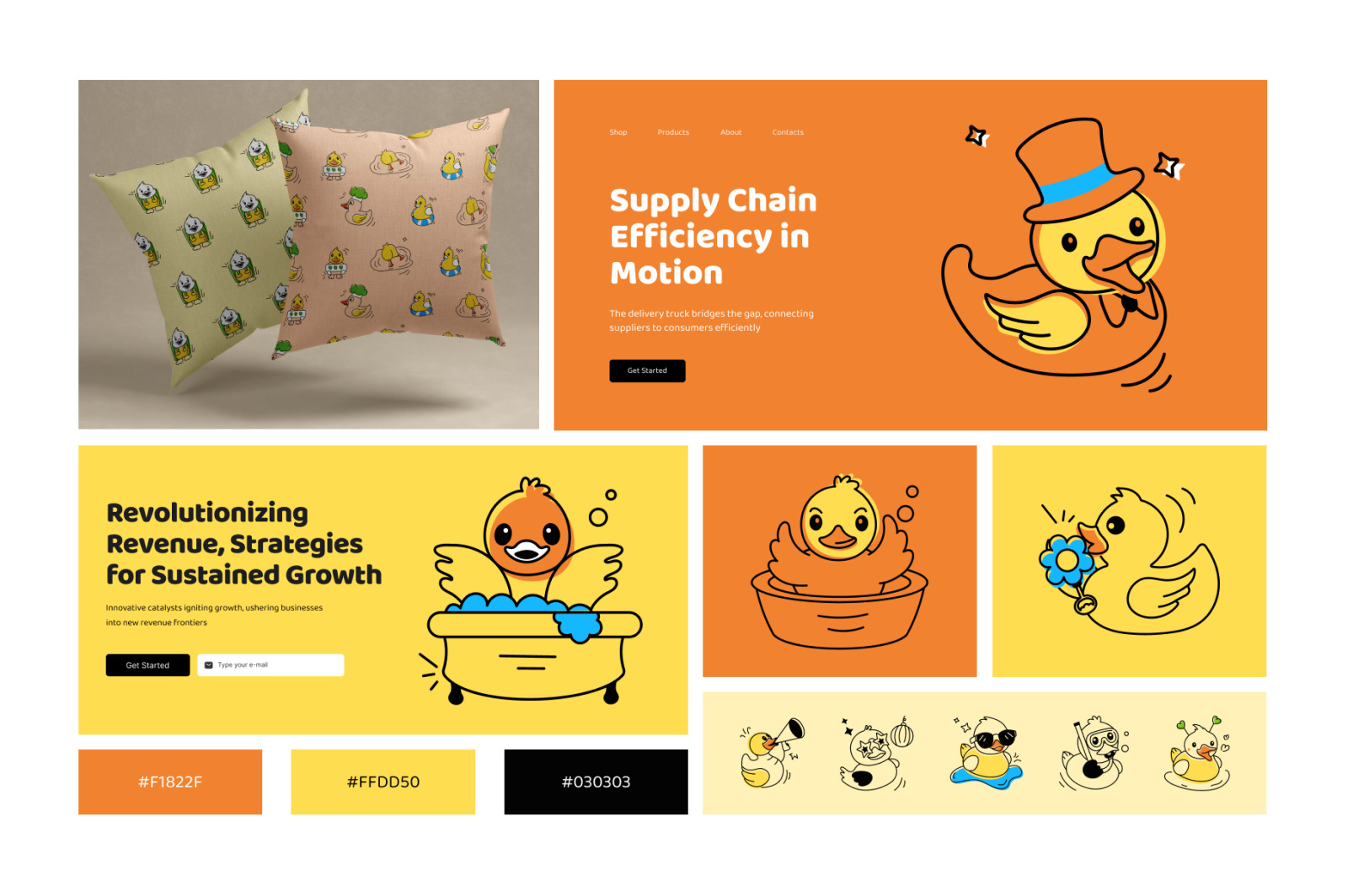 Duck Doodles Set Duck Doodles Set