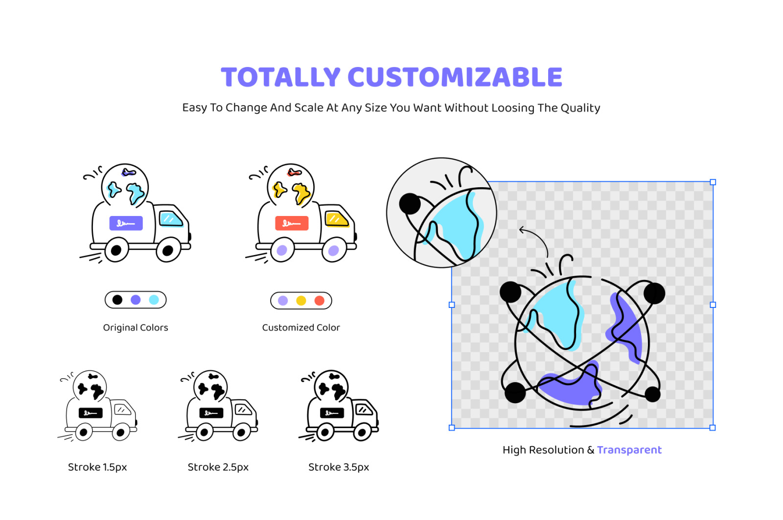 Animated Supply Chain Icons