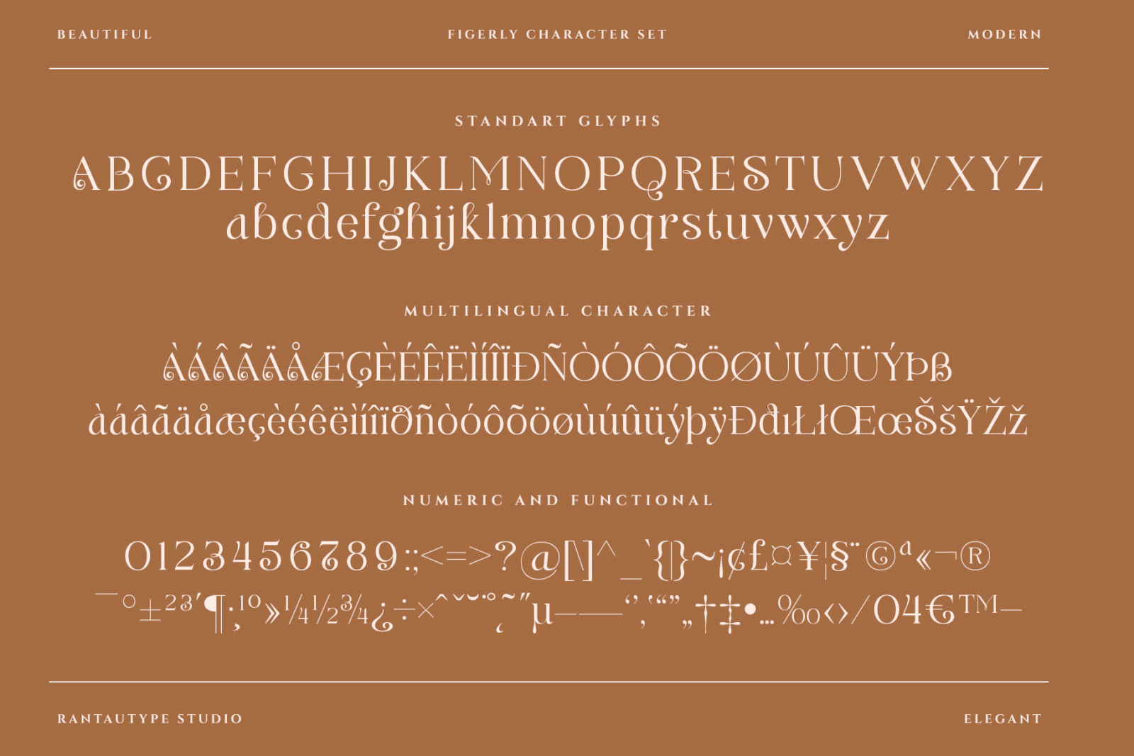 Figerly Modern Serif Font Figerly Modern Serif Font