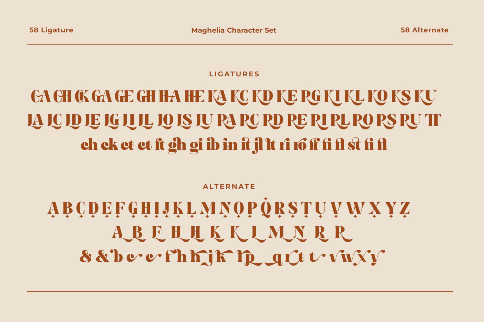 Maghelia Modern Serif Font Maghelia Modern Serif Font