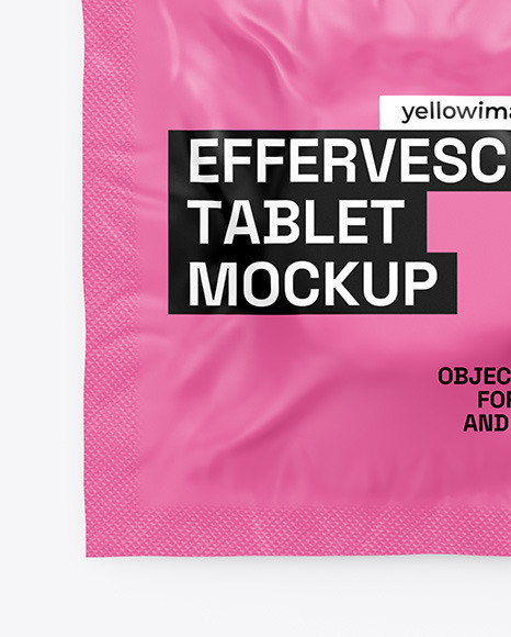 Effervescent Tablet Mockup