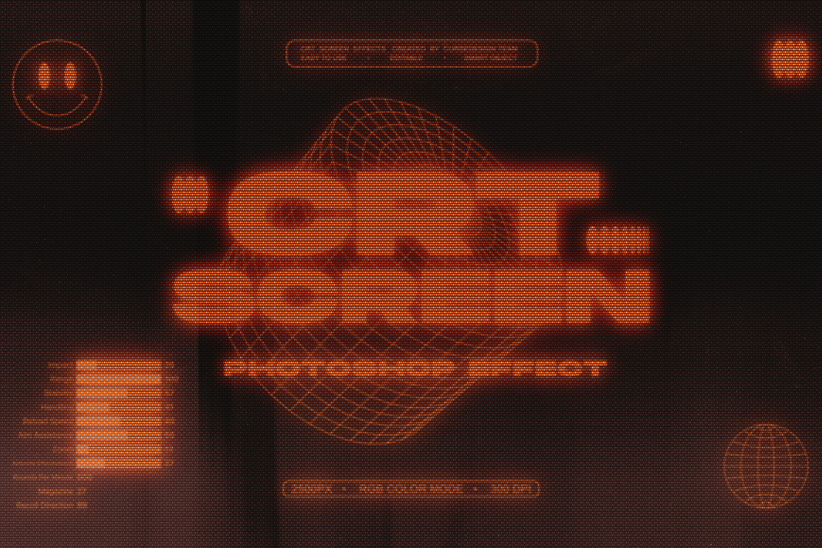 CRT Screen l Monitor Text Effects