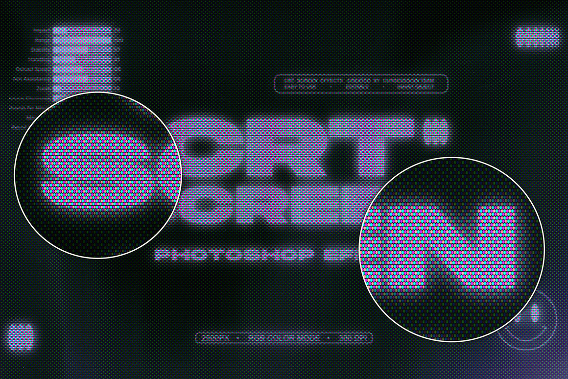 CRT Screen l Monitor Text Effects