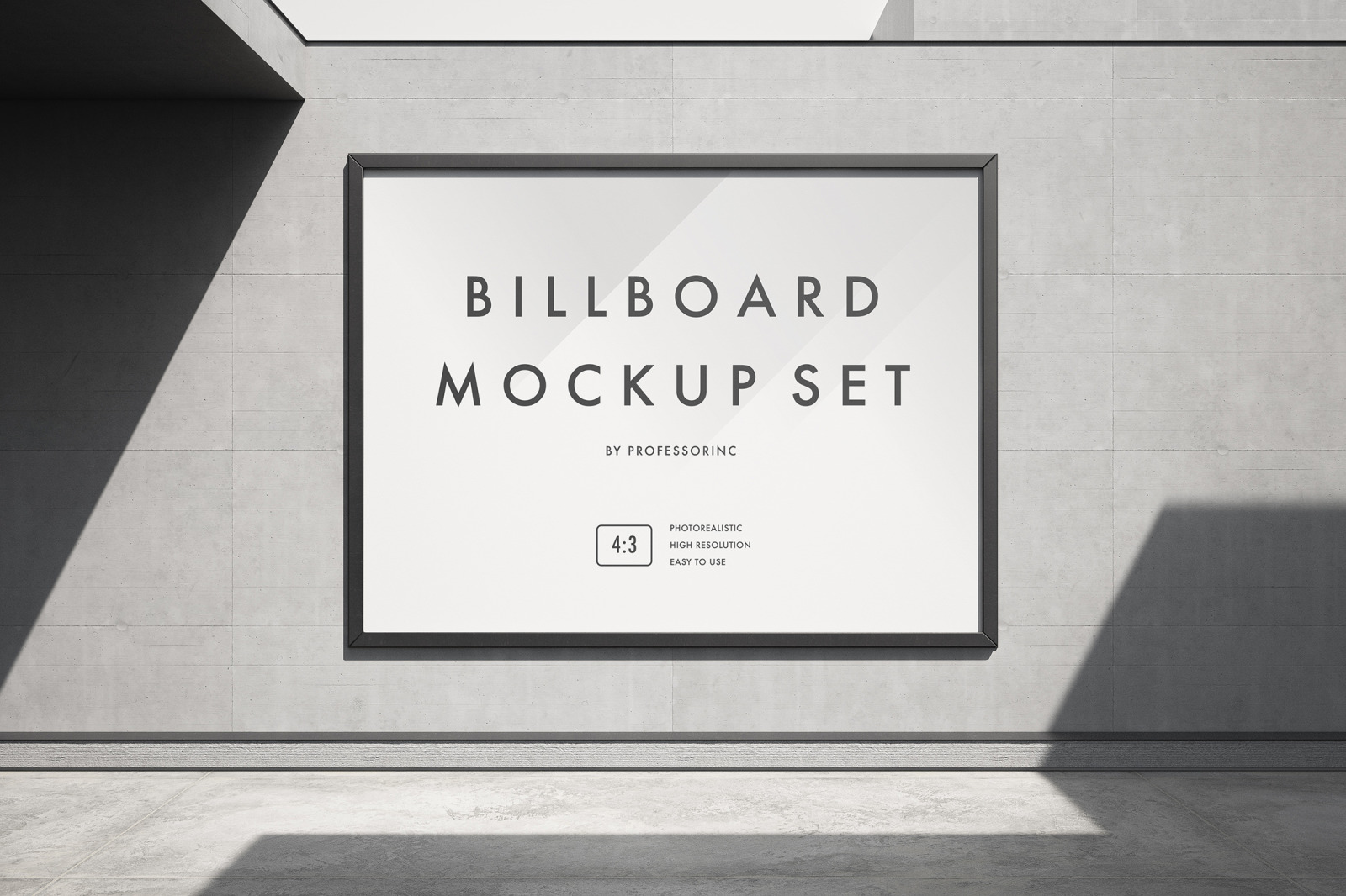 Billboard Mockup Set Billboard Mockup Set