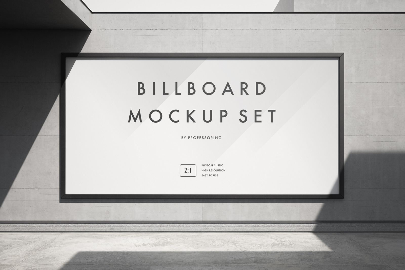 Billboard Mockup Set Billboard Mockup Set